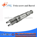 Twin Screw And Barrel Bimetallic PVC PIPE Conical Twin Screw Barrel Extruder Screw Barrel For Machines Plastic